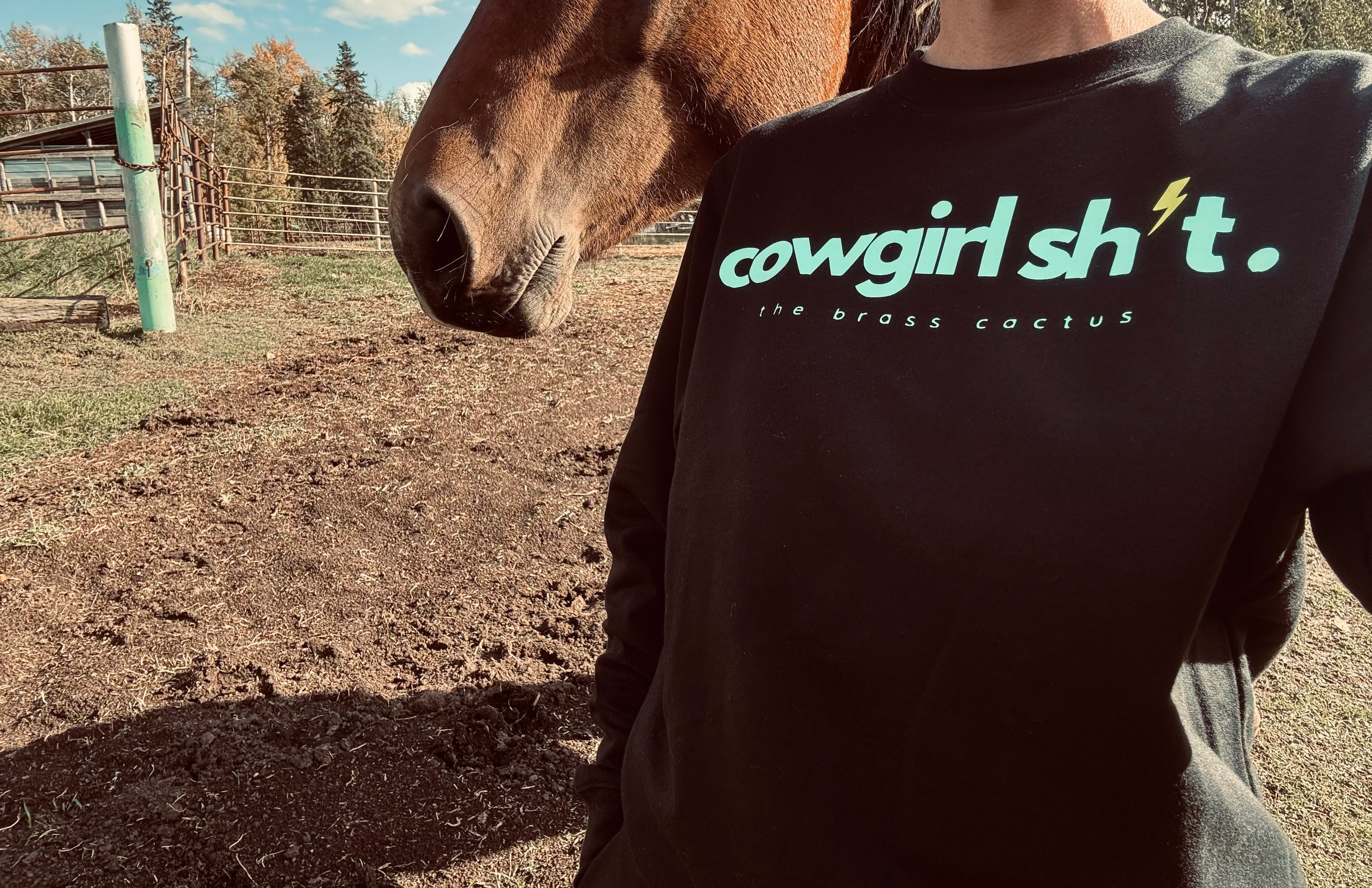 Cowgirl Sh⚡️t Crewneck